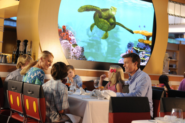 ANIMATOR'S PALATE UNDERSEA MAGIC SHOW ON THE DISNEY DREAM